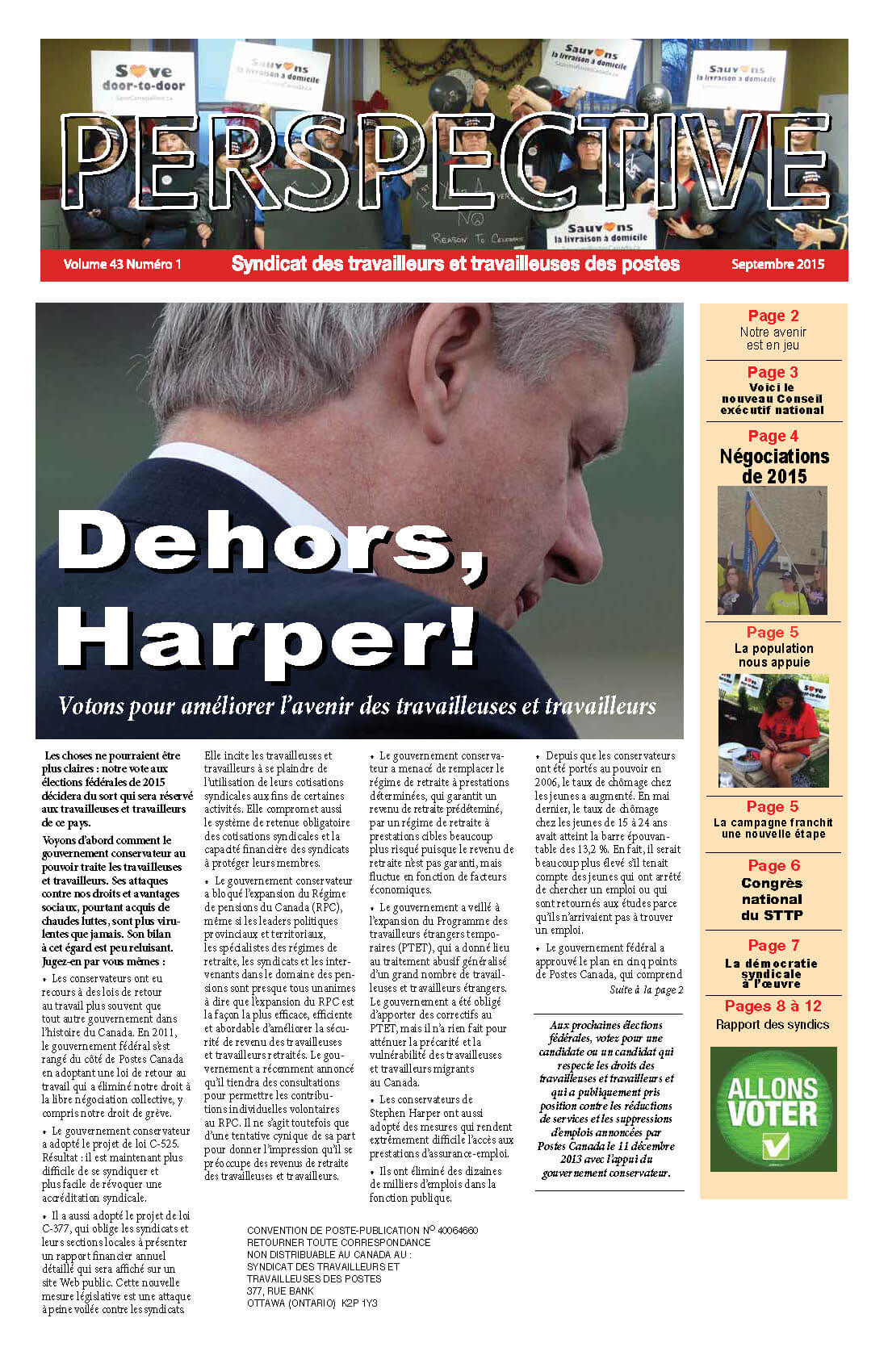 Perspective STTP (septembre 2015)