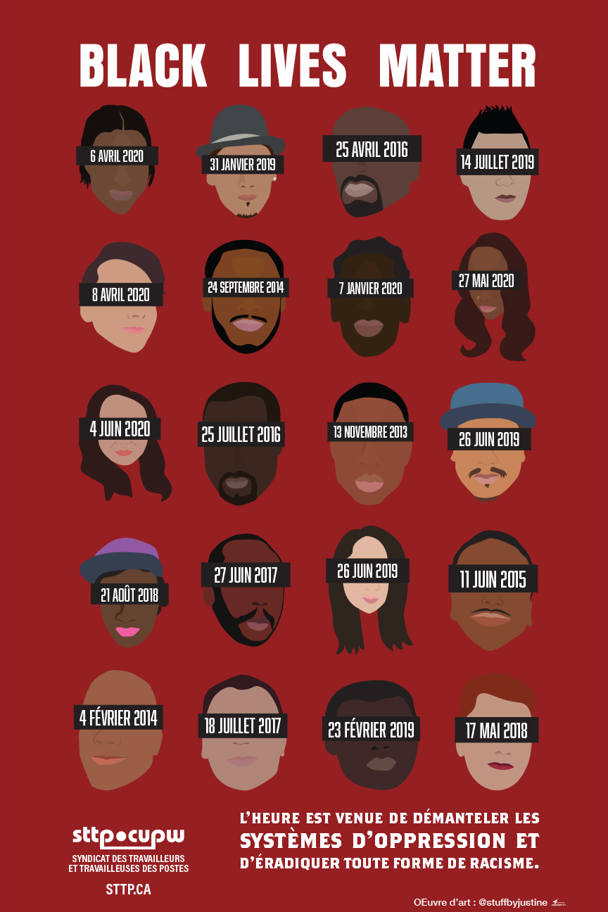 Affiche : Mois de l’histoire des Noirs 2021 : il reste encore beaucoup à faire