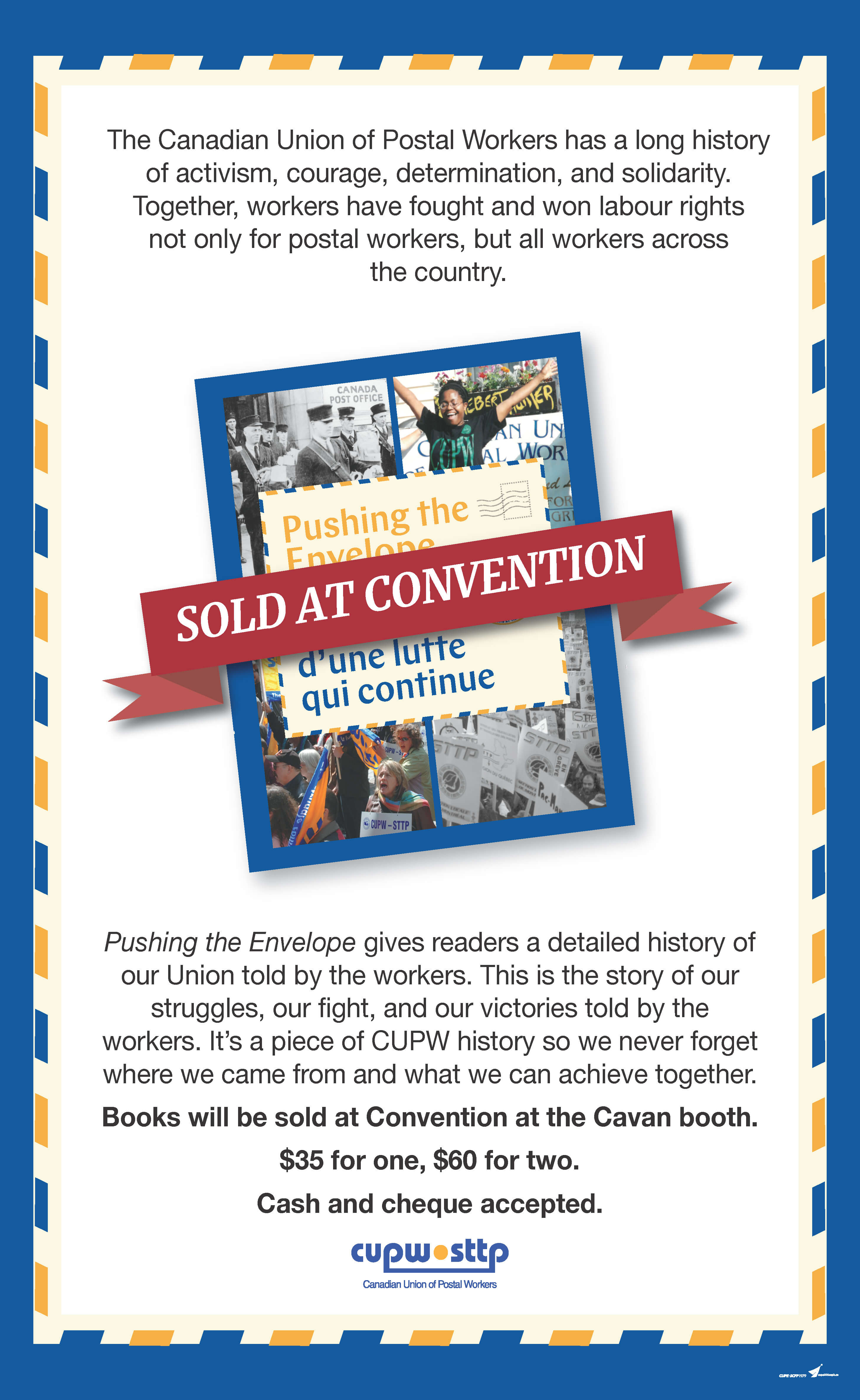 Pushing the Envelope Book Sale Info