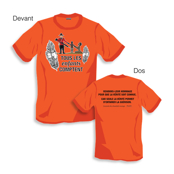 Affichez votre indignation et commandez sans tarder votre tee-shirt orange! Affichez votre indignation et commandez sans tarder votre tee-shirt orange!
