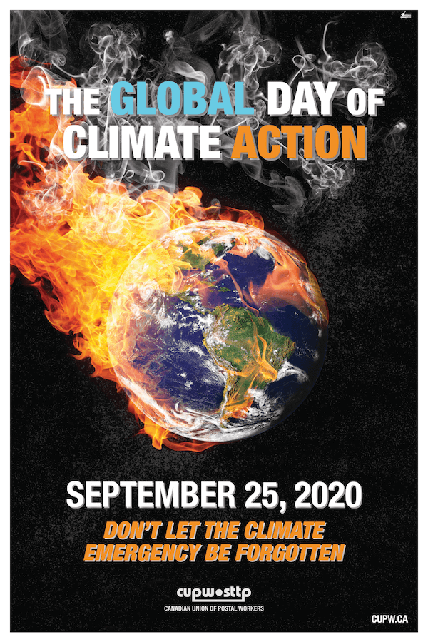  The Global Day of Climate Action - September 25, 2020