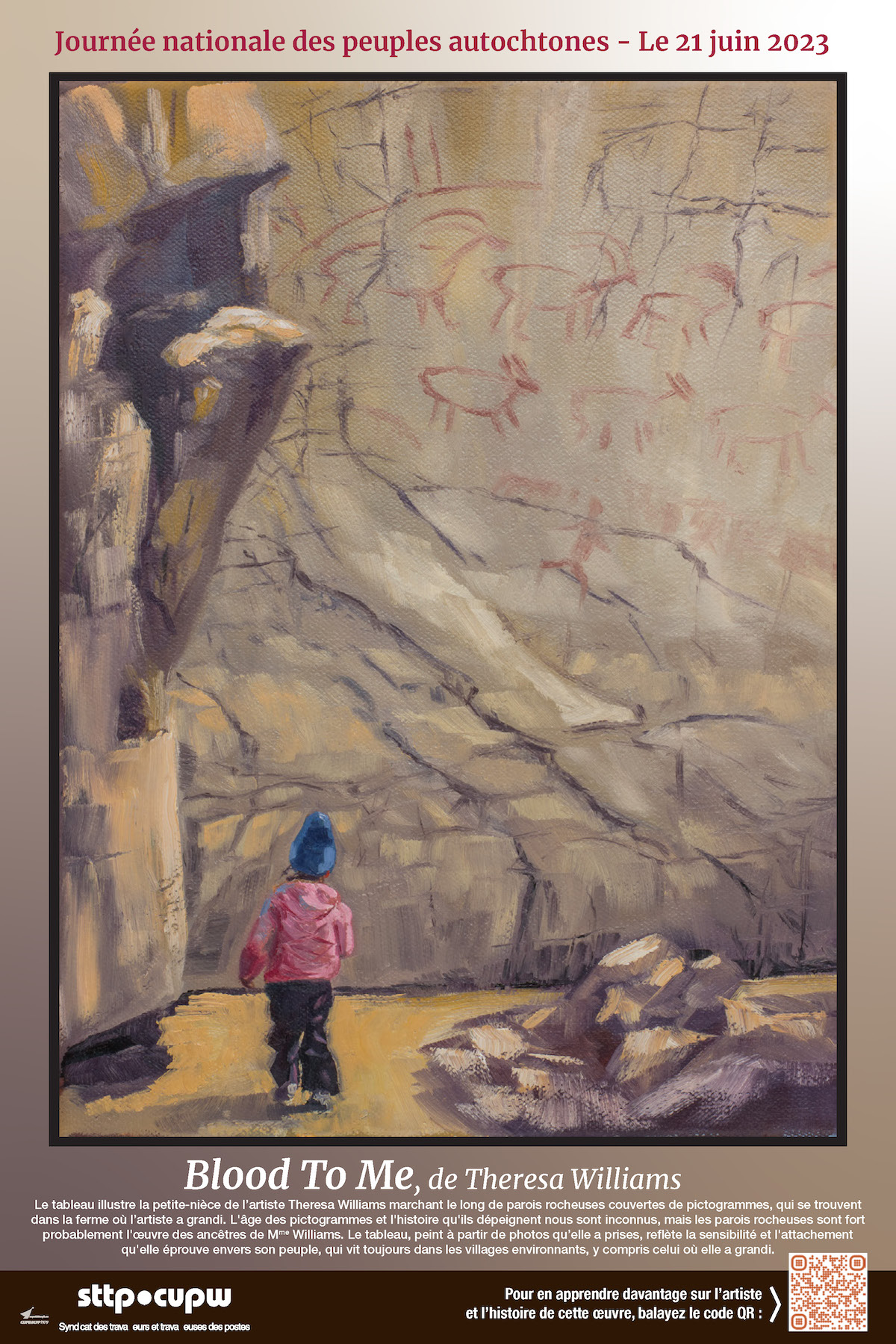 Affiche : Le 21 juin 2023 : JOURNÉE NATIONALE DES PEUPLES AUTOCHTONES