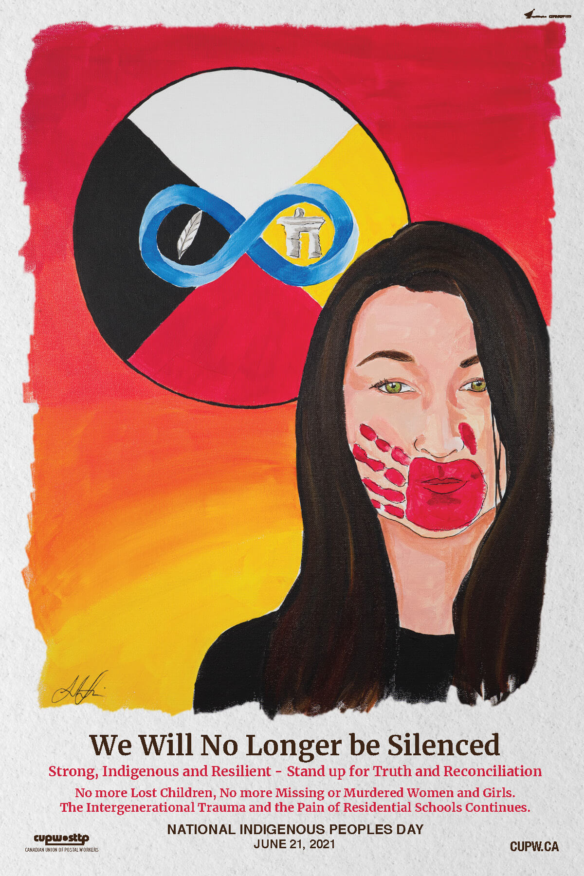 We Will No Longer be Silenced - NATIONAL INDIGENOUS PEOPLES DAY - JUNE 21, 2021