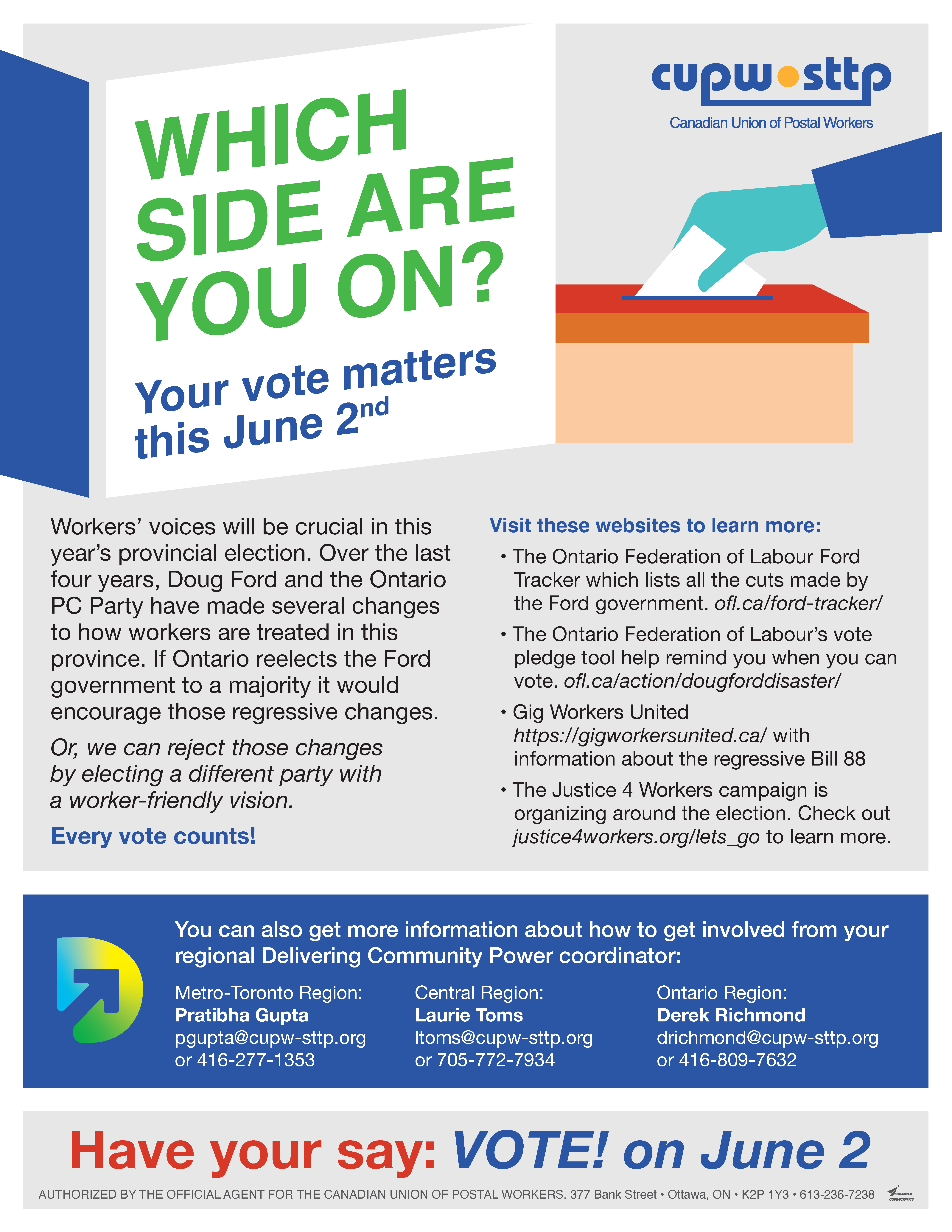 Which side are you on? (Poster)