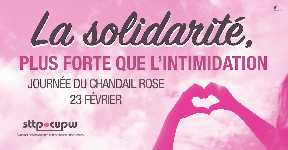 Journée du chandail rose Journée du chandail rose