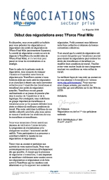 Début des négociations avec TForce Final Mile