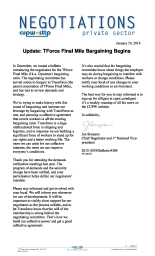 Update: TForce Final Mile Bargaining Begins