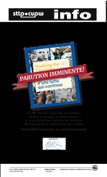 Histoire d'une lutte qui continue