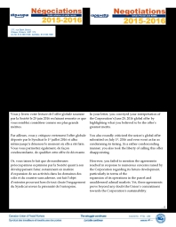 Réponse à la lettre du 4 juillet de la SCP – Unité urbaine