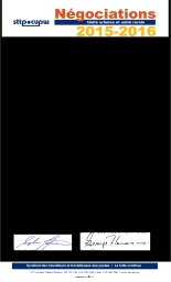 Poursuite des négociations