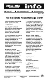 We Celebrate Asian Heritage Month