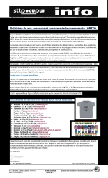 Solidaires de nos consœurs et confrères de la communauté LGBTTQ