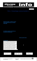 Fini « l’avantage concurrentiel »!