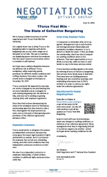 TForce Final Mile – The State of Collective Bargaining