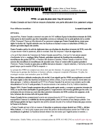 FFRS : un pas de plus vers l’équité salariale