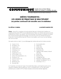 Grèves tournantes : les lignes de piquetage se multiplient