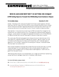 Who Is Jack And Why Isn’t He Getting His Cheque?