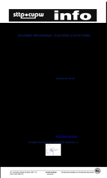 Colombie-Britannique : Élections le 24 octobre