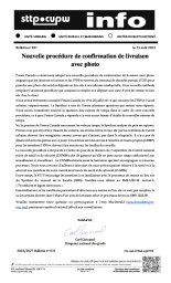 Nouvelle procédure de confirmation de livraison avec photo