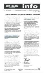 Fin de la conversion aux BPCOM : nouvelles possibilités