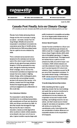 Canada Post Finally Acts on Climate Change