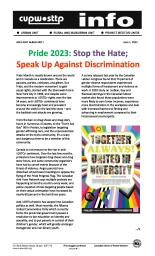 Pride 2023: Stop the Hate; Speak Up Against Discrimination