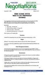 RSMC Global Offer: What is CPC Proposing? Nothing!