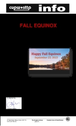 Fall Equinox