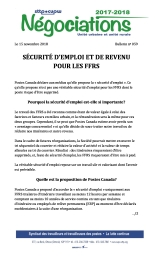 Sécurité d’emploi et de revenu pour les FFRS