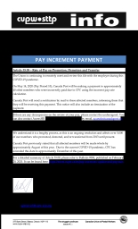 Pay Increment Payment