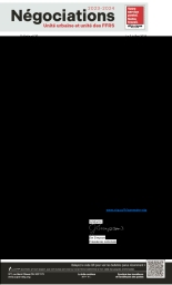 Le point sur les négociations :  Aucun recul, aucune concession!