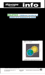 Solstice : Célébrons l'arrivée de la lumière et la renaissance du monde