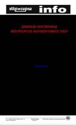 Journée nationale des peuples autochtones 2021