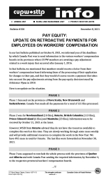 Pay Equity: Update on Retroactive Payments for Employees on Workers’ Compensation