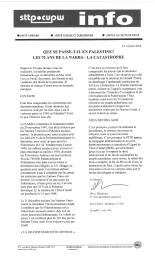 Que se passe-t-il en palestine? Les 70 ans de la nakba - la catastrophe 