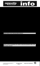 ATTENTION – RSMCs – Reaching Device 