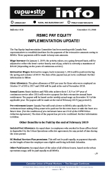 RSMC Pay Equity Implementation Update!