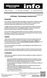 Arbitrage : Ramassages commerciaux