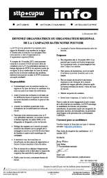 Devenez organisatrice ou organisateur regional de la campagne Batir notre pouvoir 