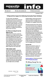 Polling Confirms Support for Delivering Community Power Initiatives