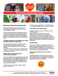 Services Internet à large bande