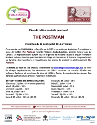 « The Postman », pièce de théâtre sur la vie d’Albert Jackson, sera présentée à Toronto dès le 12 juillet prochain