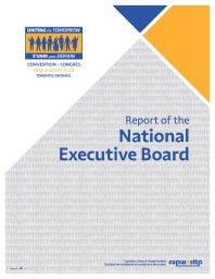 Report of the National Executive Board (2023)