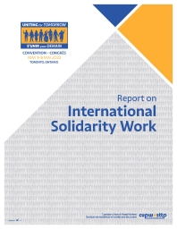Report on International Solidarity Work (2023)