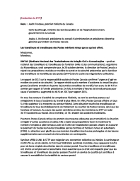 Syndicat national des travailleurs et travailleuses de l’aviation civile et des communications - Sindicato Nacional dos Ttrabalh