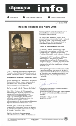 Mois de l'histoire des Noirs 2015