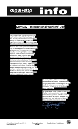 May Day – International Workers’ Day
