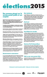 Des menaces pèsent sur le service postal public et ses emplois